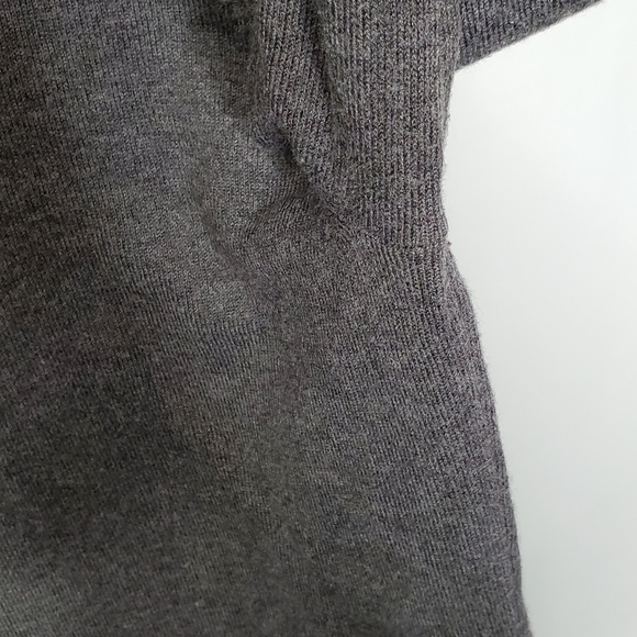 EUC Gerard Darel Designer Cozy & Soft Gray Turtleneck Sweater Size 2 Medium - Picture 9 of 10